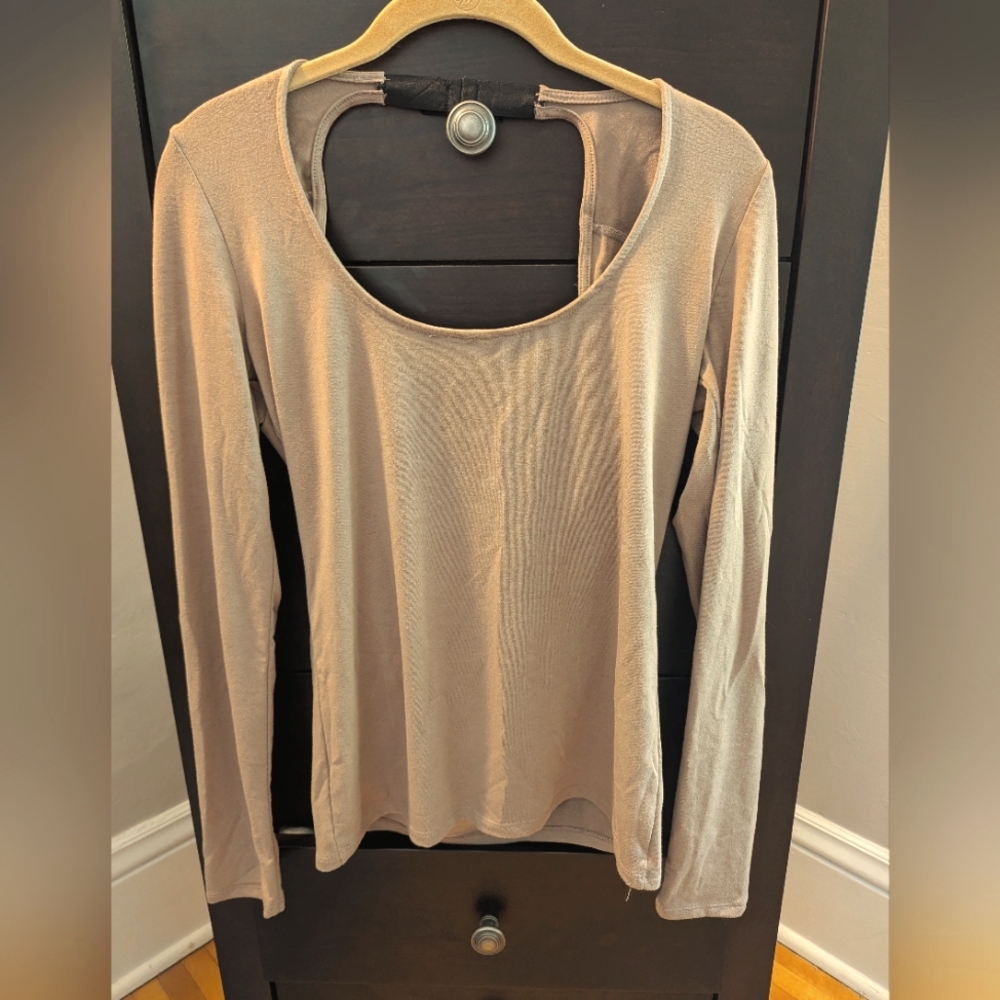 Cut out back top